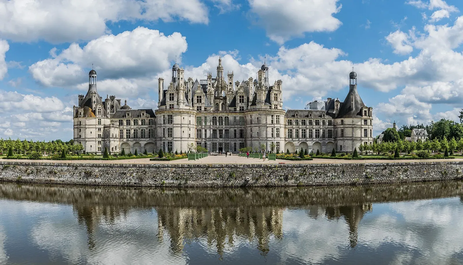 Château landscape in the Loire Valley